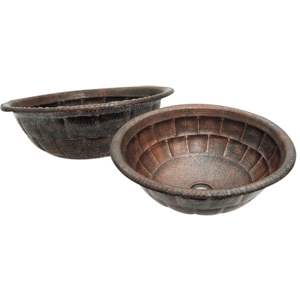 Copper Sink  acc12-1 - Jorge Kurczyn Furniture