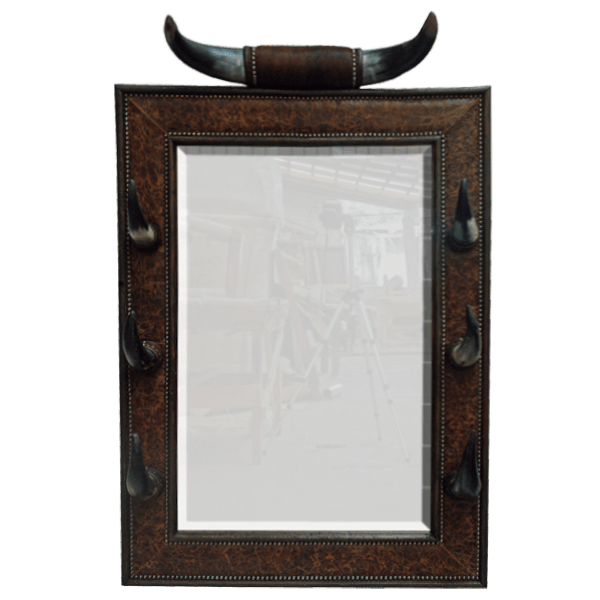 Mirror Cow Horn II acc48-1 - Jorge Kurczyn Furniture