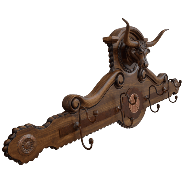 Coat or Hat Rack  acc51b-2 - Jorge Kurczyn Furniture
