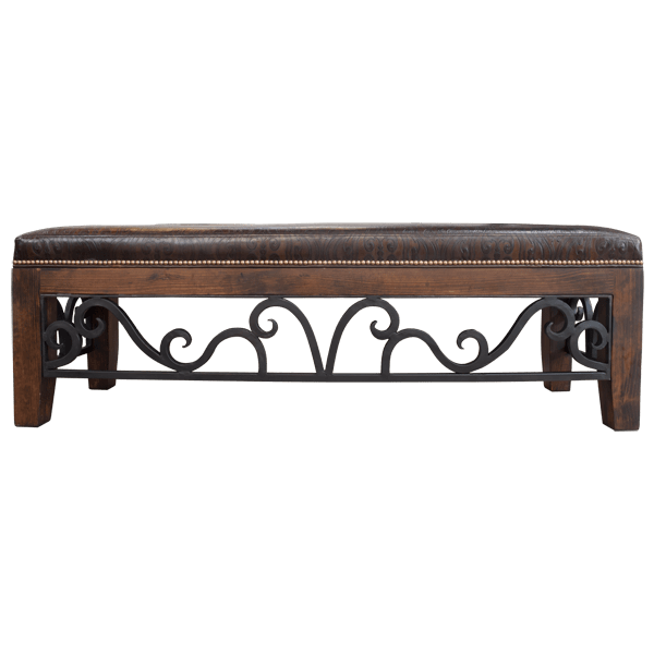 Bench El Ermitaño 5 bch08d-1 - Jorge Kurczyn Furniture