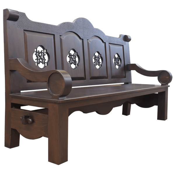 Bench San Godofredo bch21-3 - Jorge Kurczyn Furniture