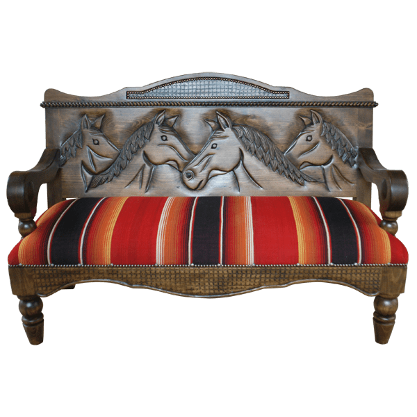 Bench Potrillos 5 bch27a-1 - Jorge Kurczyn Furniture