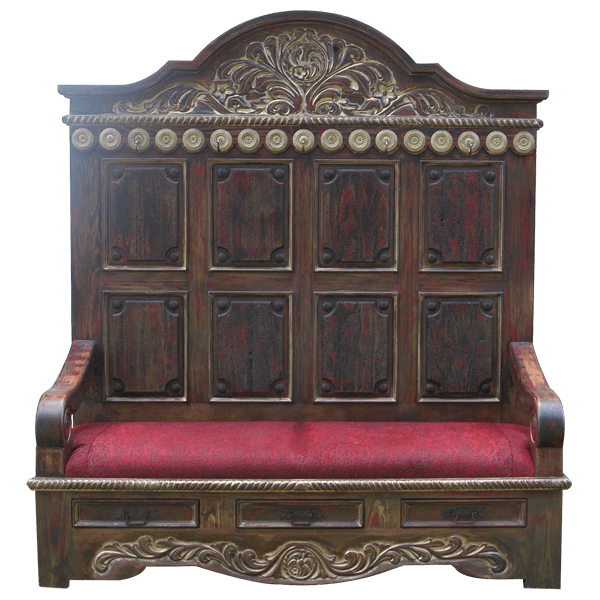 Bench Zoila Elegante bch36-1 - Jorge Kurczyn Furniture