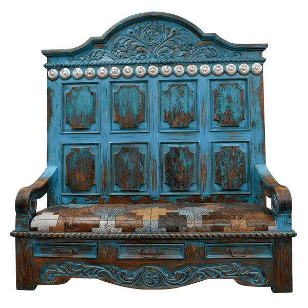 Bench Zoila Elegante 2  bch36a-1 - Jorge Kurczyn Furniture