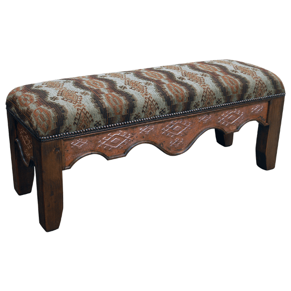Bench San Cosme 2 bch42b-1 - Jorge Kurczyn Furniture