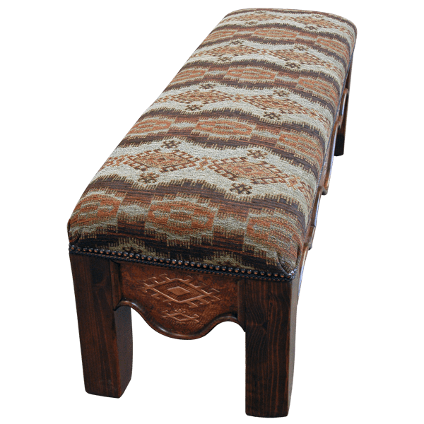 Bench San Cosme 2 bch42b-2 - Jorge Kurczyn Furniture