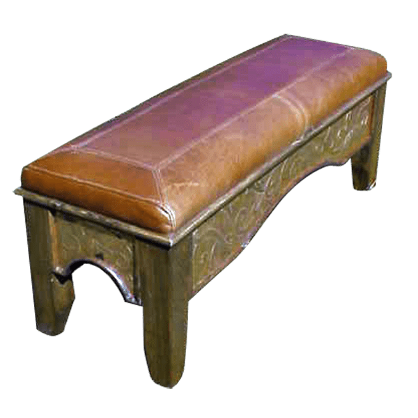 Bench San Cosme 3 bch42c-2 - Jorge Kurczyn Furniture