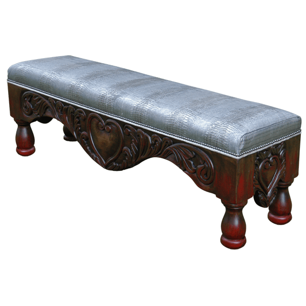 Bench San Narciso 2 bch43a-1 - Jorge Kurczyn Furniture