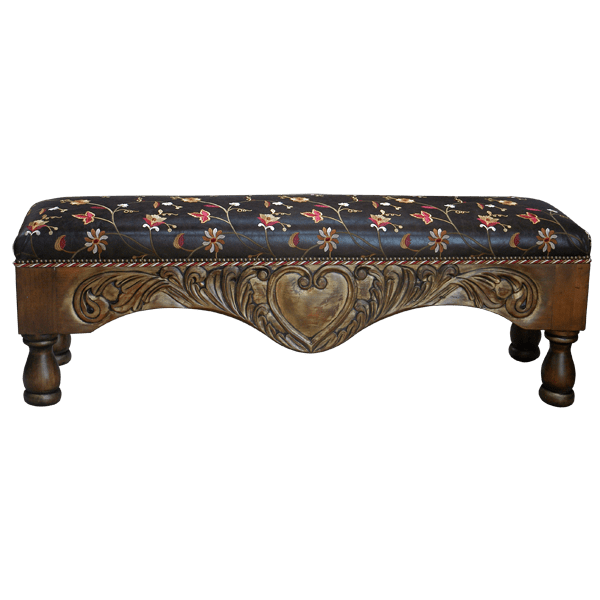 Bench San Narciso 3 bch43b-1 - Jorge Kurczyn Furniture