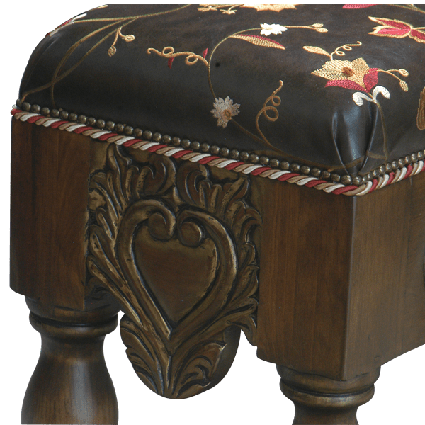 Bench San Narciso 3 bch43b-3 - Jorge Kurczyn Furniture