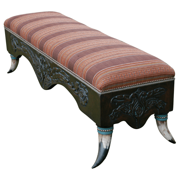 Bench Santa Petronila 3 bch46c-2 - Jorge Kurczyn Furniture