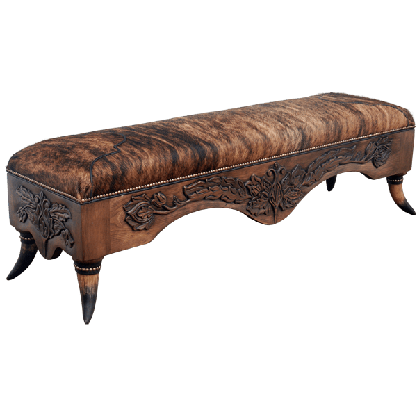 Bench Santa Petronila 6 bch46f-2 - Jorge Kurczyn Furniture