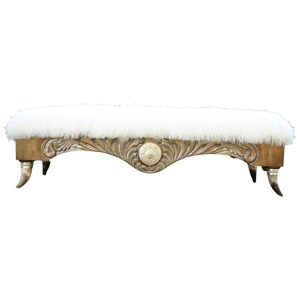 Bench Santa Petronila 14 bch46n-1 - Jorge Kurczyn Furniture