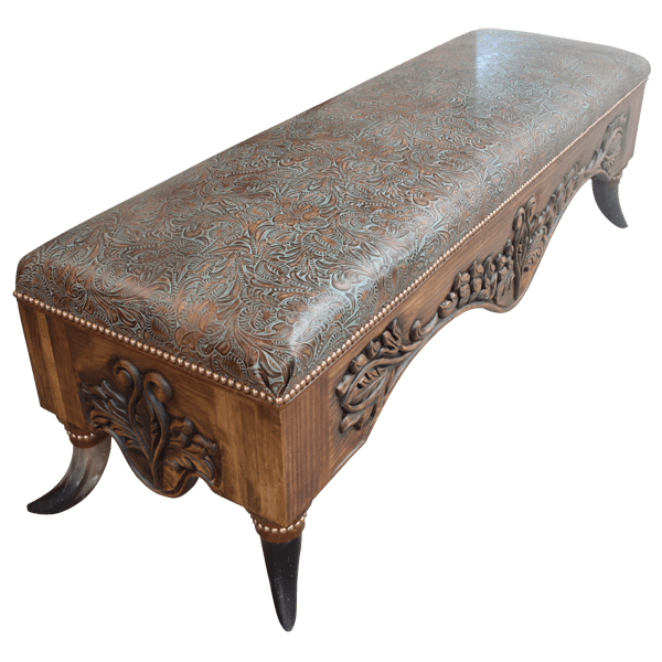 Bench Santa Petronila 17 bch46q-3 - Jorge Kurczyn Furniture