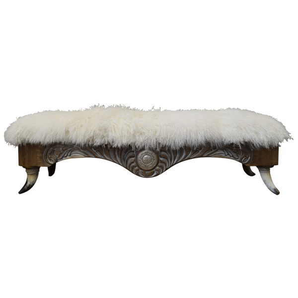 Bench Santa Petronila 19 bch46s-1 - Jorge Kurczyn Furniture
