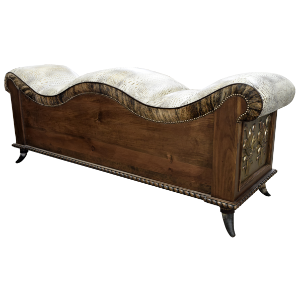 Bench Long Horn 4 bch48c-4 - Jorge Kurczyn Furniture