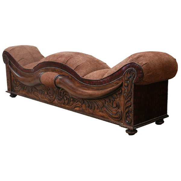 Bench Long Horn bch48-2 - Jorge Kurczyn Furniture