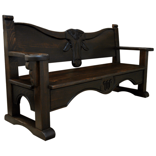Bench King Ranch bch52-1 - Jorge Kurczyn Furniture