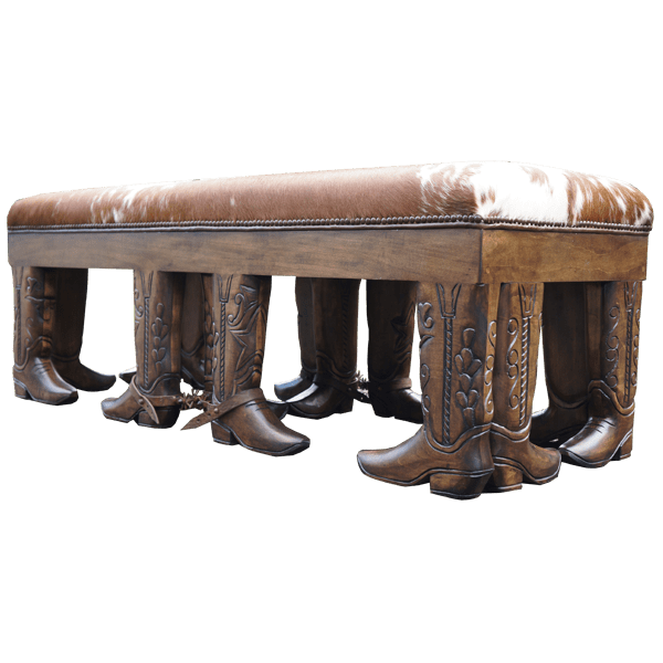 Bench Las Botas 7 bch60g-3 - Jorge Kurczyn Furniture