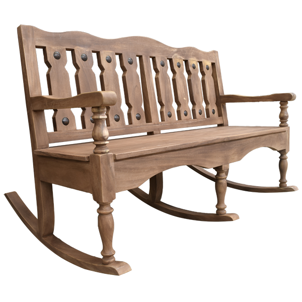 Bench Rocking bch93-2 - Jorge Kurczyn Furniture