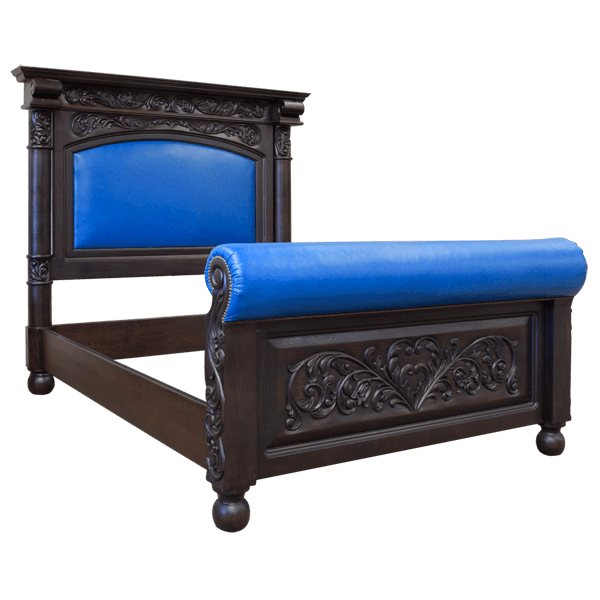 Bed Regal Hacienda 3 bed05b-2 - Jorge Kurczyn Furniture