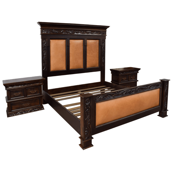 Bed Nube Roja 3 bed08b-3 - Jorge Kurczyn Furniture