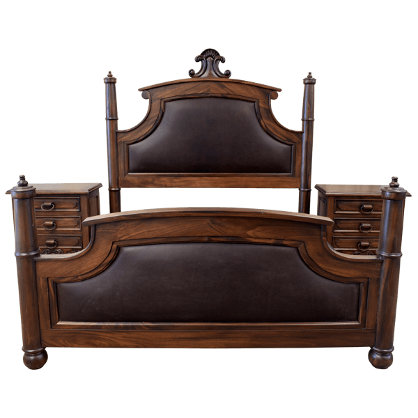 Bed  bed101-3 - Jorge Kurczyn Furniture