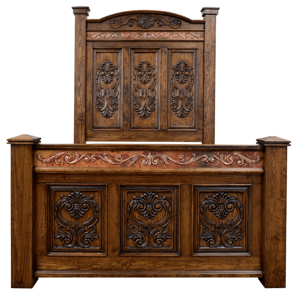 Bed  bed105a-1 - Jorge Kurczyn Furniture
