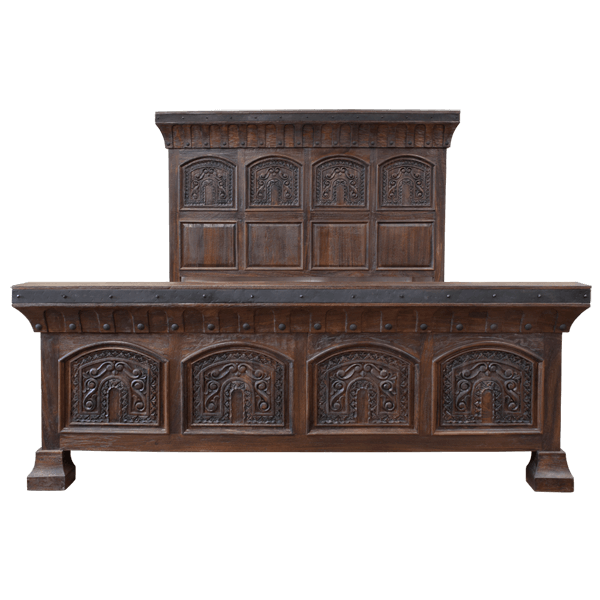 Bed  bed119-1 - Jorge Kurczyn Furniture
