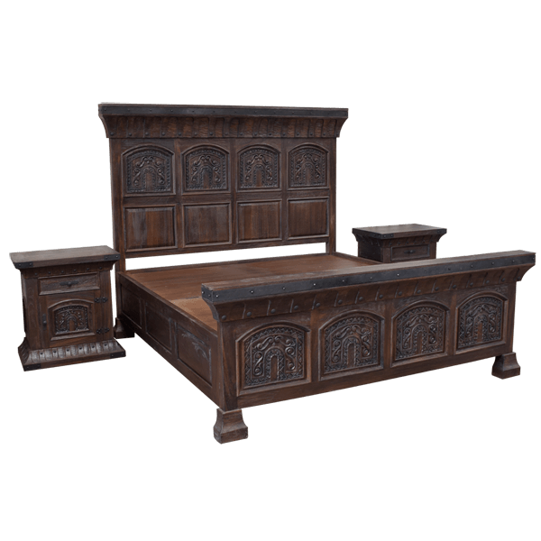 Bed  bed119-3 - Jorge Kurczyn Furniture