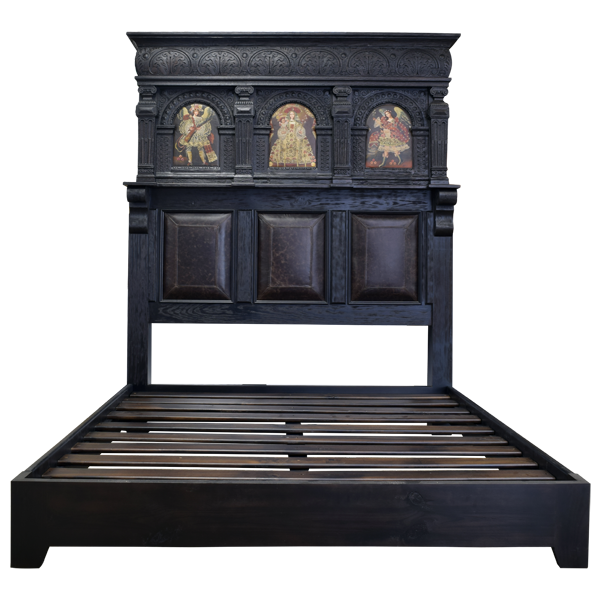 Bed Rancho Vista bed48-1 - Jorge Kurczyn Furniture