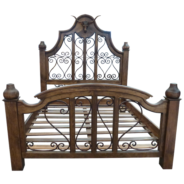 Bed Chisholm 3 bed50b-1 - Jorge Kurczyn Furniture