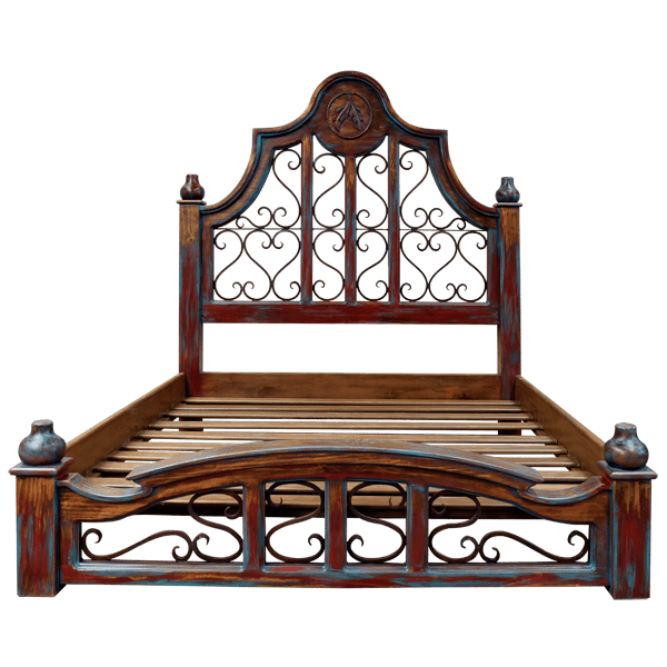 Bed Chisholm 5 bed50d-1 - Jorge Kurczyn Furniture