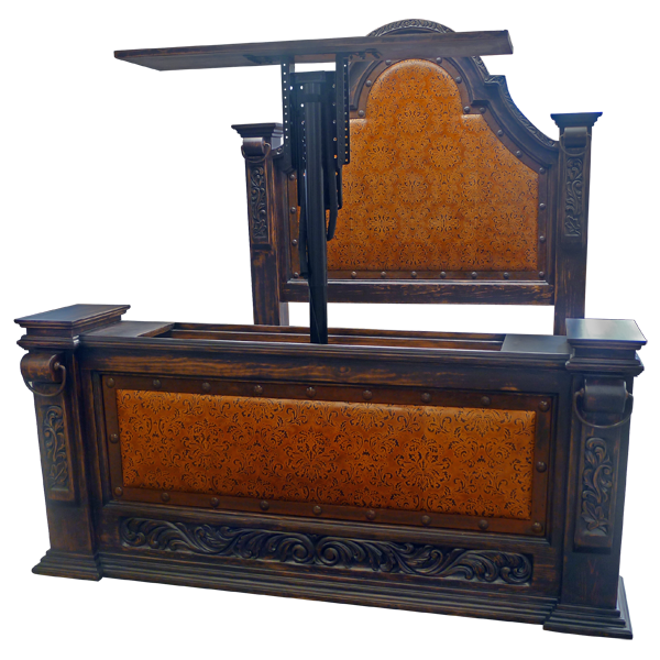 Bed La Riata bed51-1 - Jorge Kurczyn Furniture