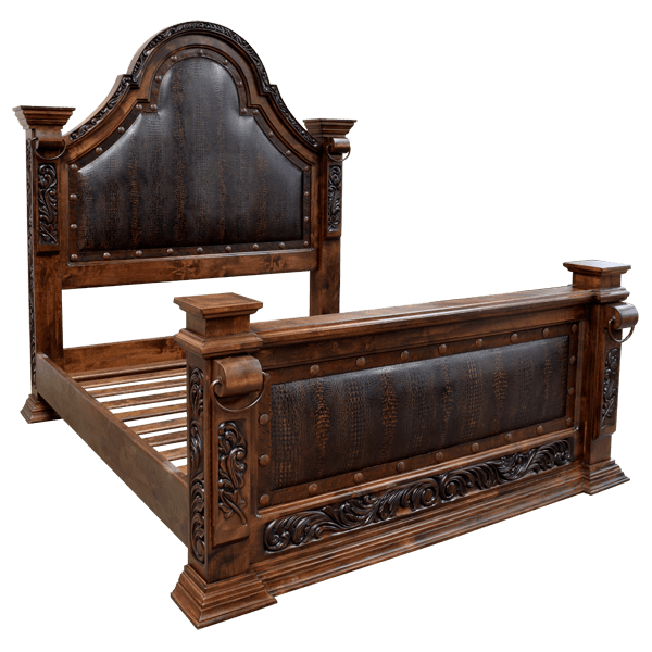 Bed La Riata 10 bed51i-2 - Jorge Kurczyn Furniture