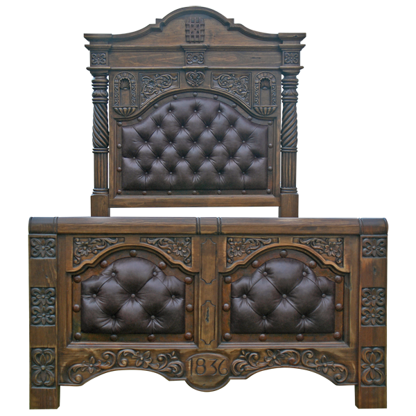 Bed Alamo 3 bed53b-1 - Jorge Kurczyn Furniture