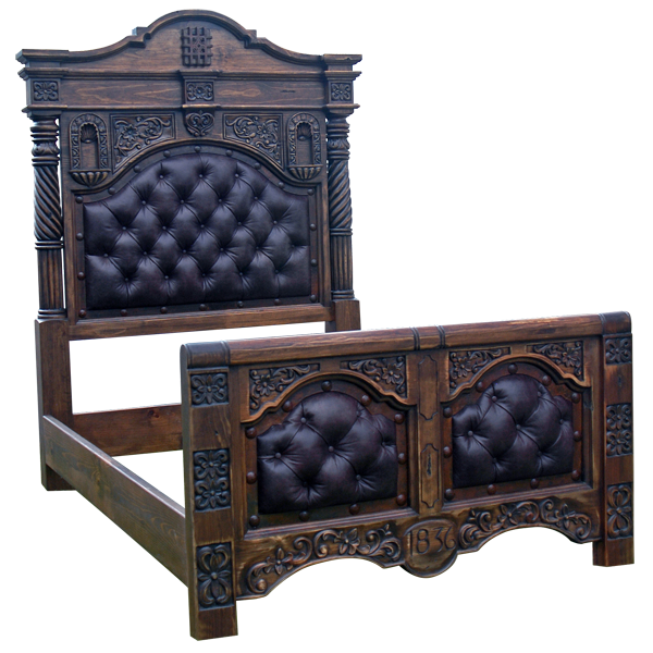 Bed Alamo 3 bed53b-2 - Jorge Kurczyn Furniture