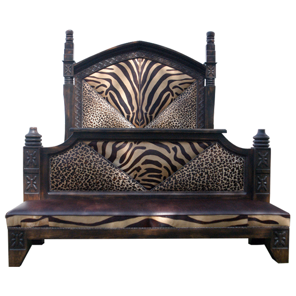 Bed Puro Safari 3 bed54b-1 - Jorge Kurczyn Furniture