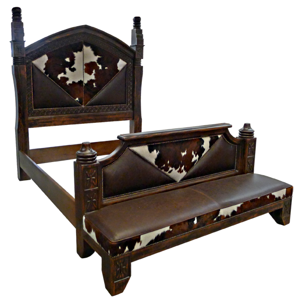 Bed San Roman bed55-1 - Jorge Kurczyn Furniture