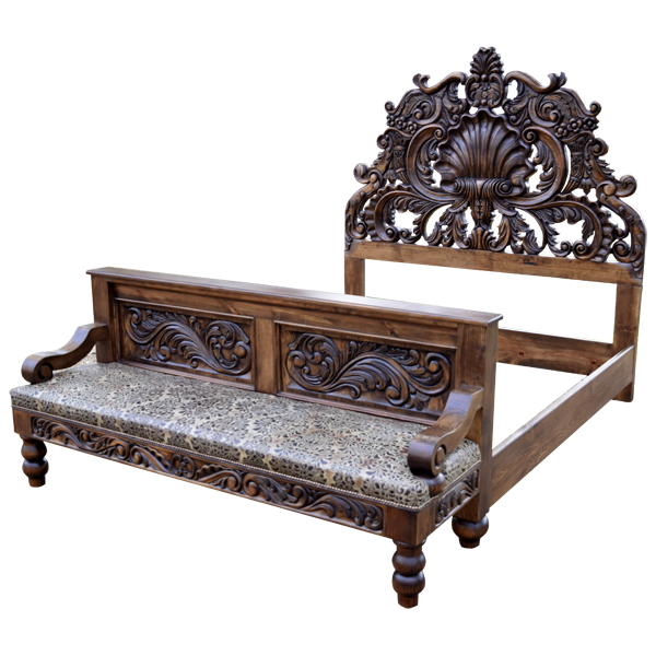 Bed Duquesa 3 bed66b-3 - Jorge Kurczyn Furniture
