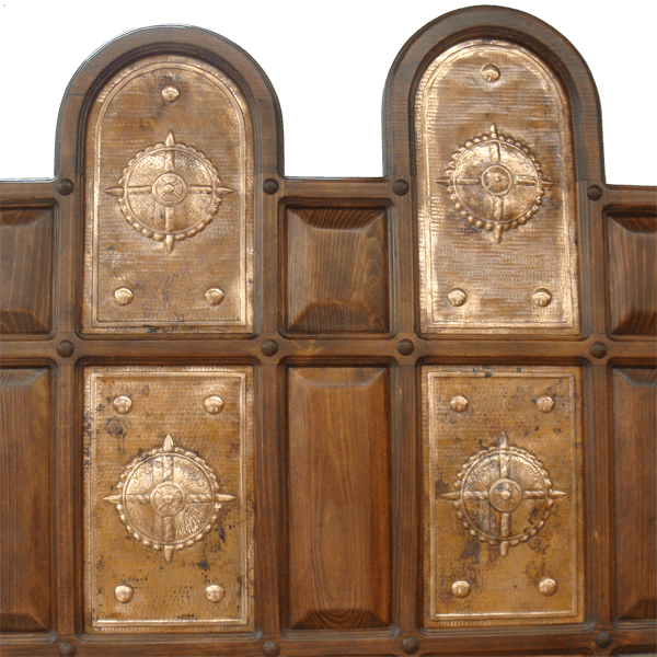 Bed La Iglesia bed70-2 - Jorge Kurczyn Furniture