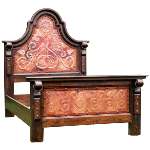 Bed Santa Klara bed72-1 - Jorge Kurczyn Furniture
