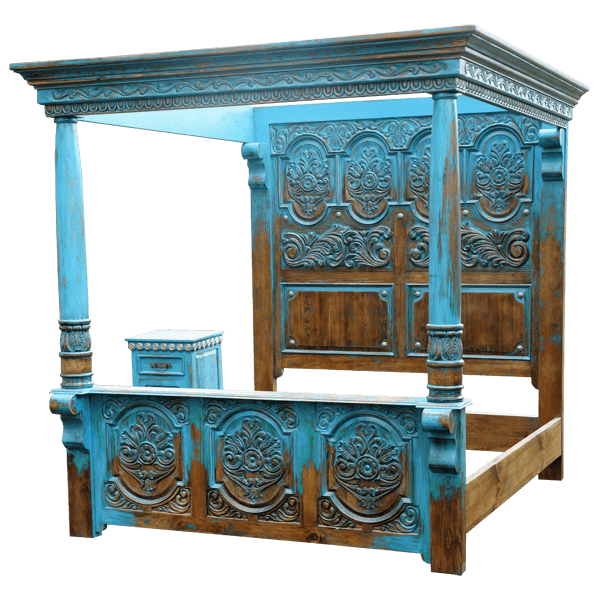Bed  bed76-2 - Jorge Kurczyn Furniture