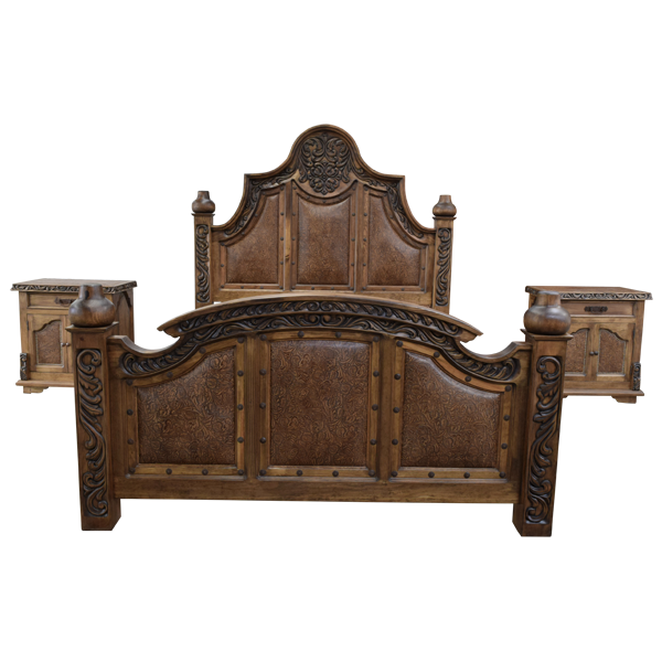 Bed  bed79-1 - Jorge Kurczyn Furniture