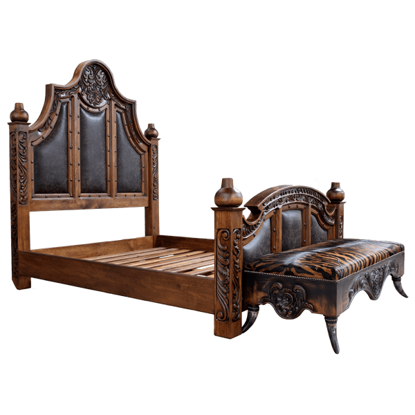 Bed  bed79a-3 - Jorge Kurczyn Furniture