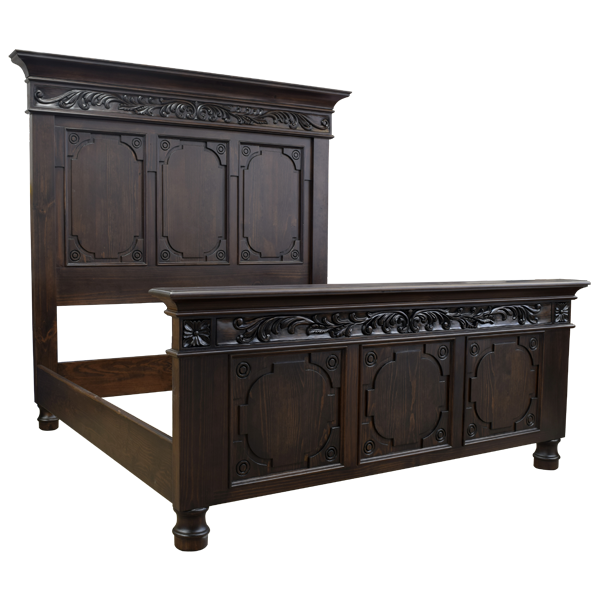 Bed  bed85a-2 - Jorge Kurczyn Furniture