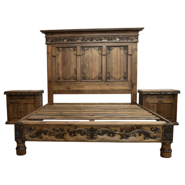 Bed  bed85-2 - Jorge Kurczyn Furniture