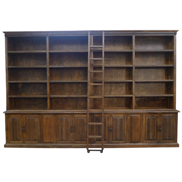 Bookcase Justo 2 booksf05a-1 - Jorge Kurczyn Furniture