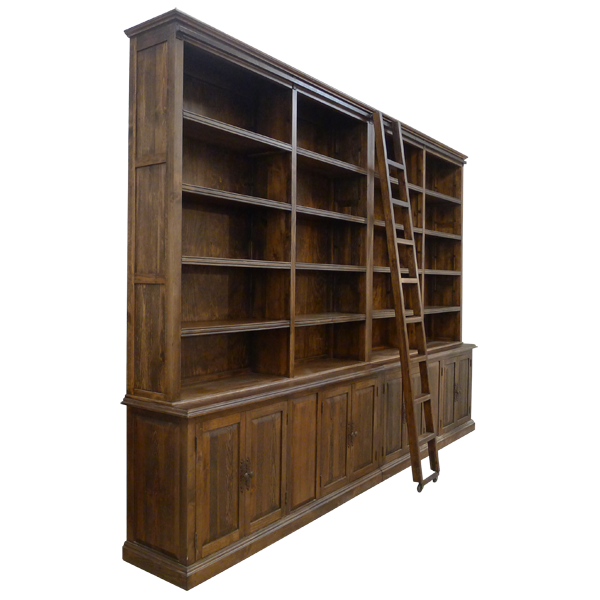 Bookcase Justo 2 booksf05a-3 - Jorge Kurczyn Furniture
