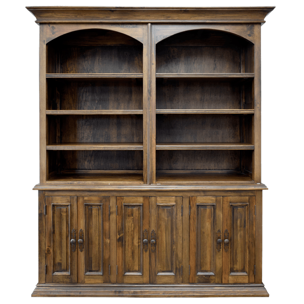 Bookcase El Erudito 2 booksf09a-1 - Jorge Kurczyn Furniture